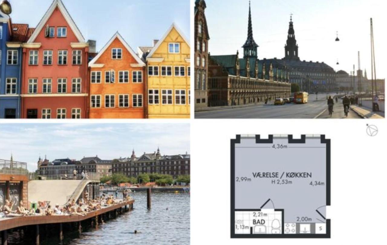 Fantastic Studio Apartment Kopenhagen Bagian luar foto